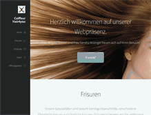 Tablet Screenshot of coiffeur-hair4you.ch